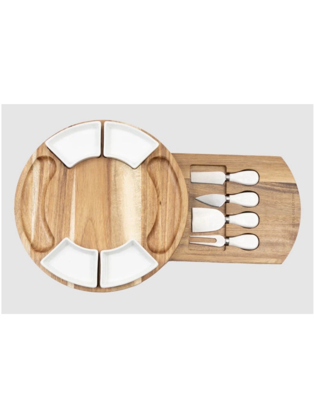HOTEL COLLECTION CHARCUTERIE BOARD SET- NEW SEALED